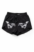 R4U ® Racing Horse Aero+Slit Shorts